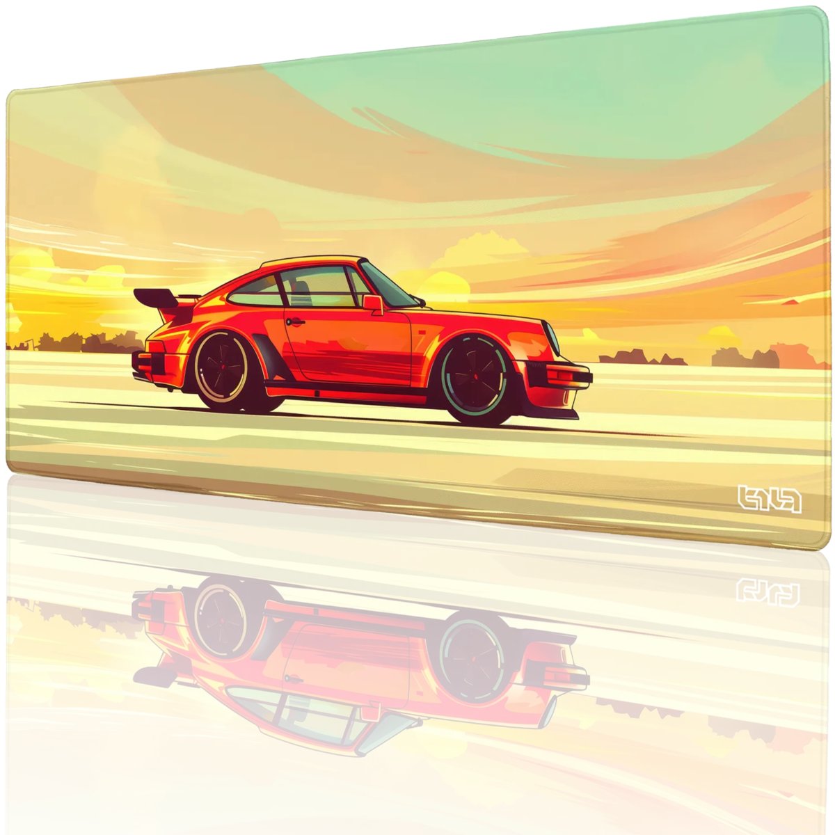 PODKŁADKA POD MYSZ GAMINGOWA Czerwona Szybkość 90x40 TILT XXL Prezent