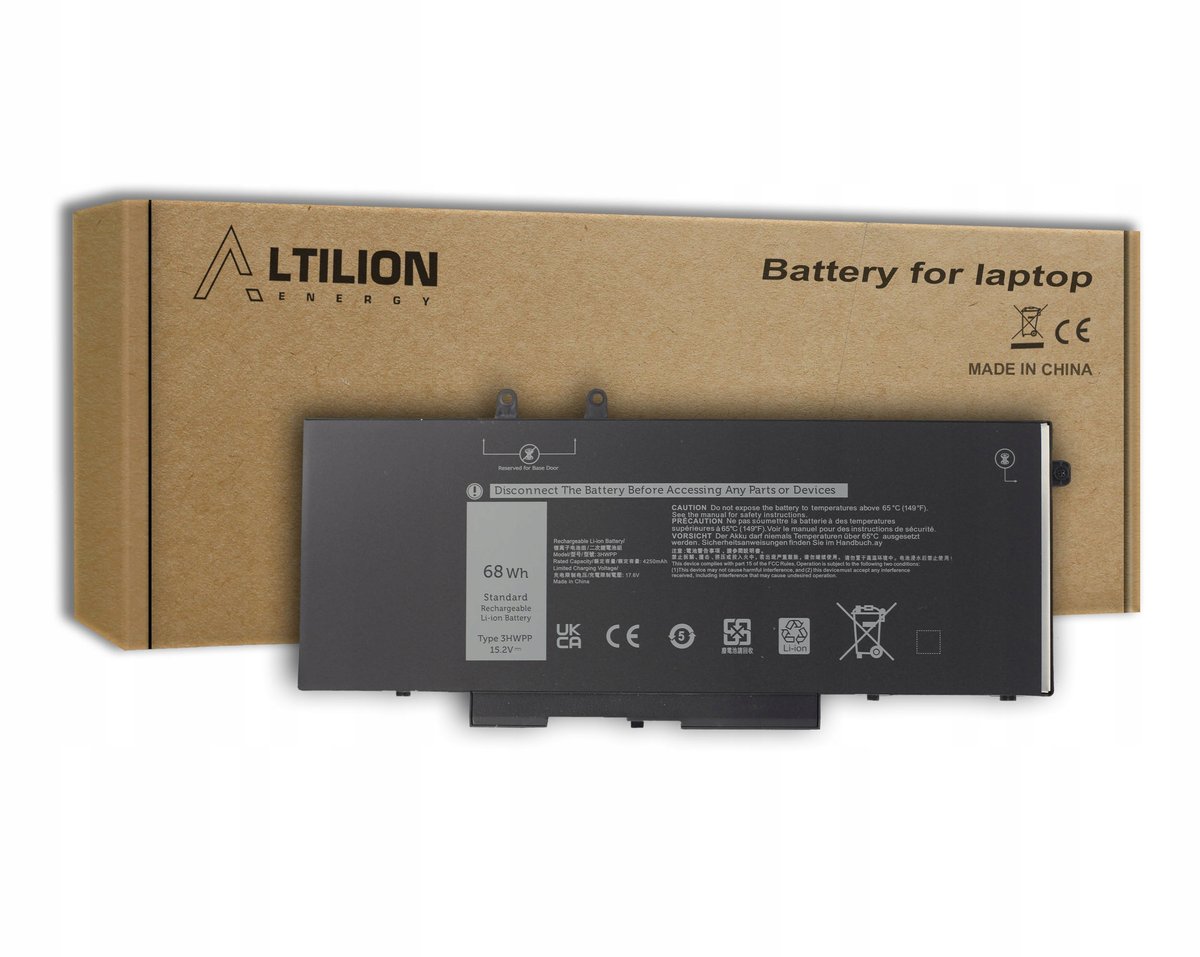 Bateria 3HWPP DELL 5401 5501 15.2V 68Wh 4250mAh