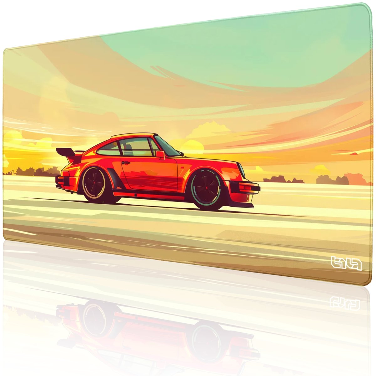 PODKŁADKA GAMINGOWA Czerwona Szybkość 100x50 TILT Prezent Gamingowa XXL