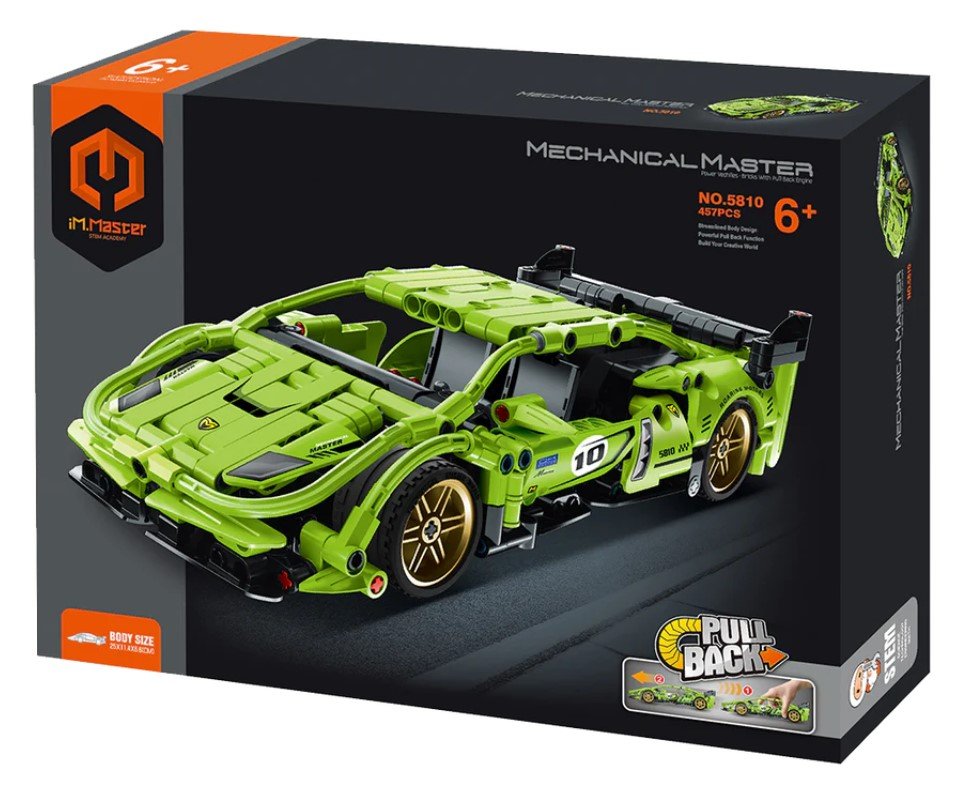 iM.Master Klocki super auto zielone 457 elementów