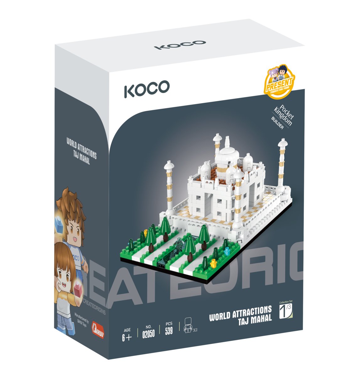 KOCO Klocki Taj Mahal 539 elementów