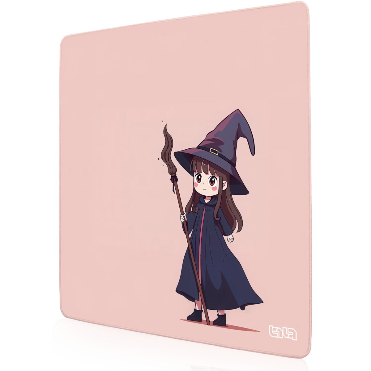 PODKŁADKA GAMINGOWA Chibi Czarodziejka 50x50 TILT Na biurko Antypoślizgowa