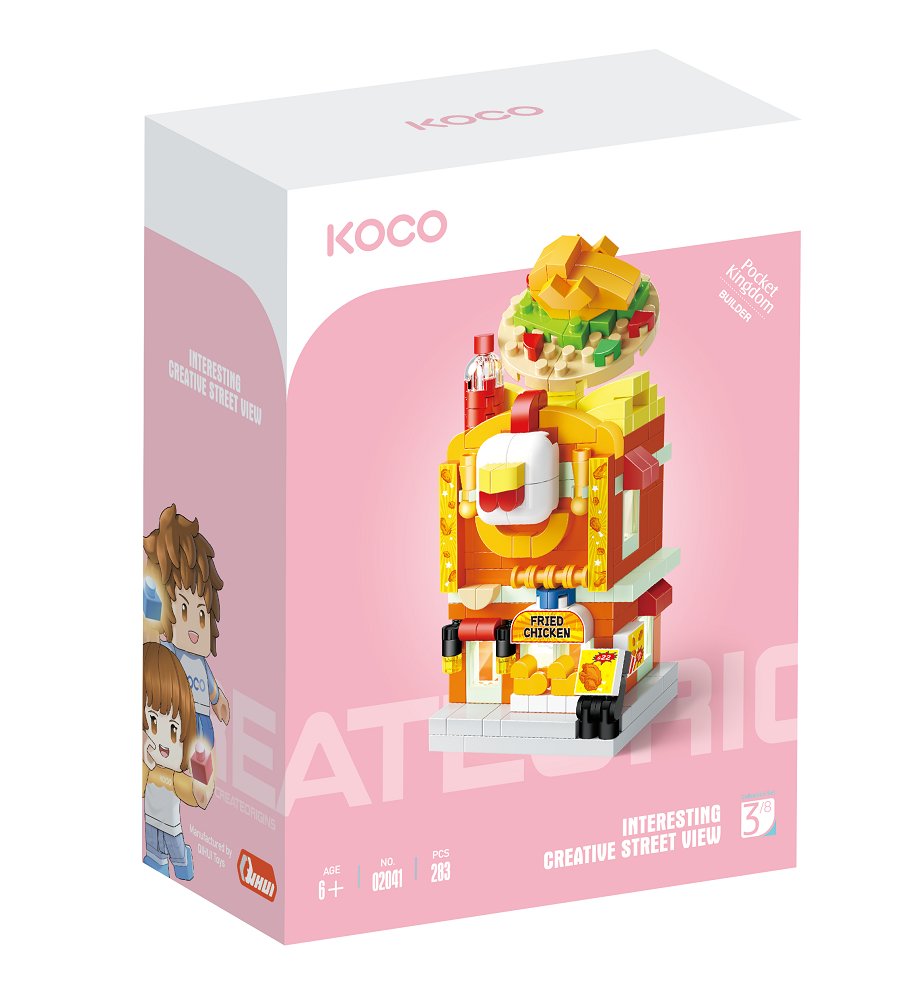 KOCO Klocki Restauracja 283 elementów