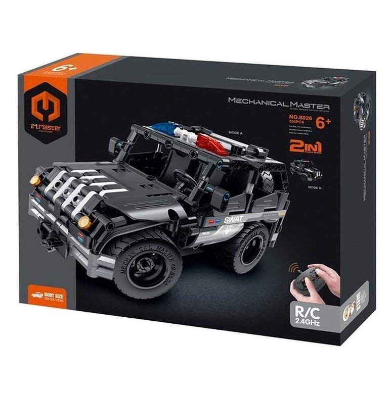 iM.Master Klocki RC pojazd SWAT 2w1 355 elementów