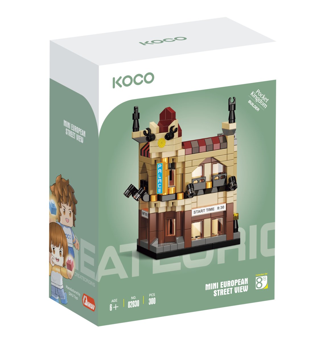 KOCO Klocki Kino 300 elementów
