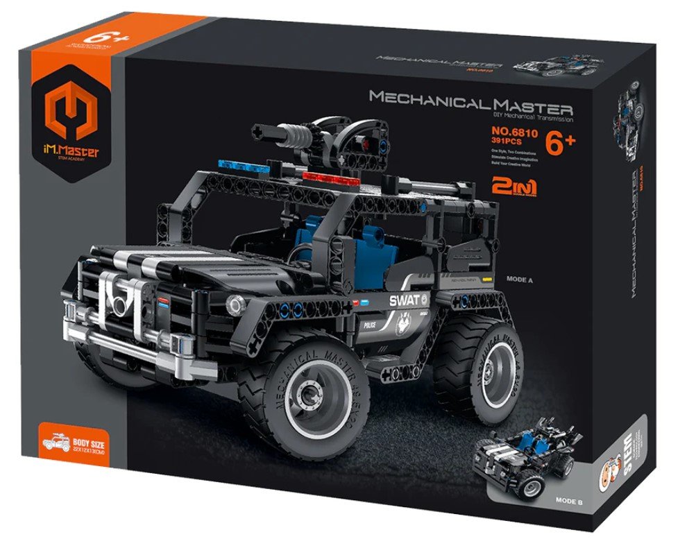 iM.Master Klocki pojazd SWAT 2w1 391 elementów