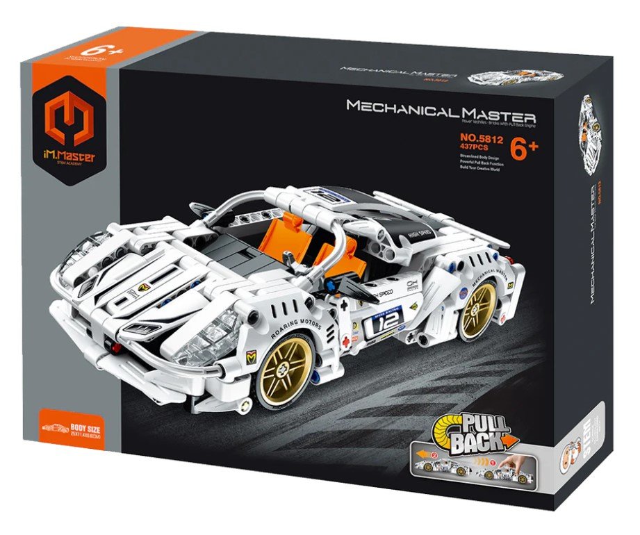 iM.Master Klocki super auto białe 437 elementy