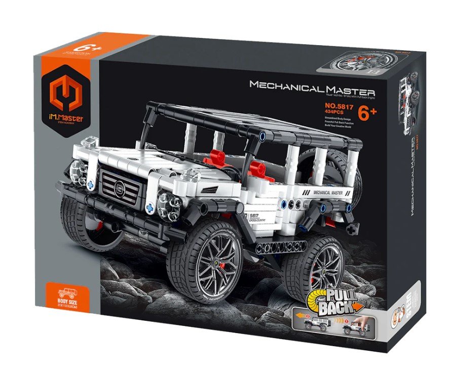 iM.Master Klocki pojazd Off Road biały 434 elementy