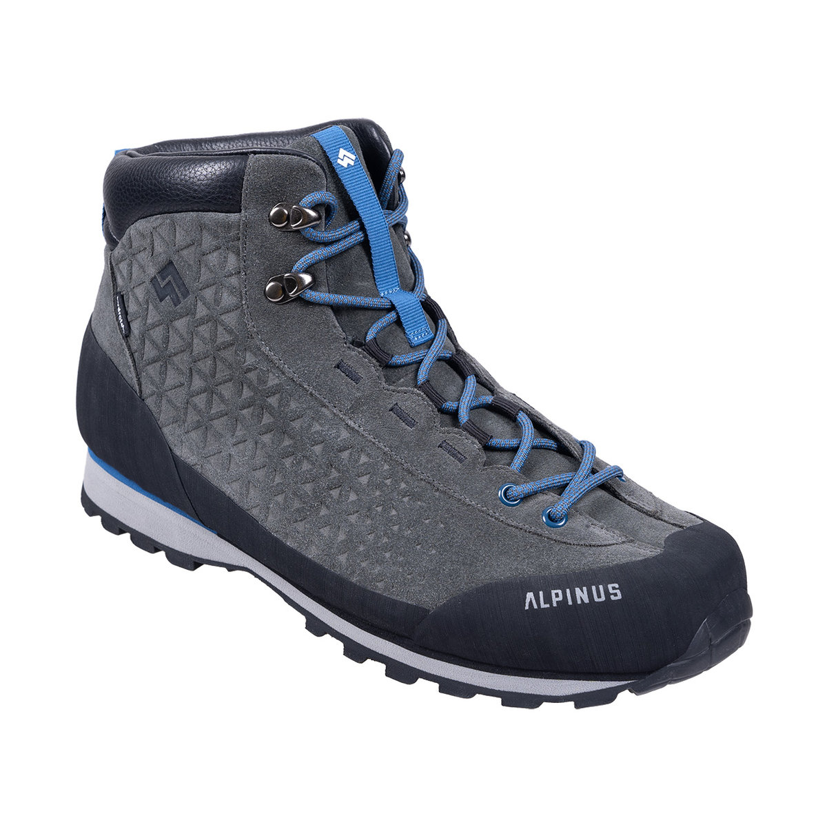 Buty trekkingowe męskie Alpinus Geres Mid HDTX  M grafitowo-niebieskie 40 wysokie, membrana