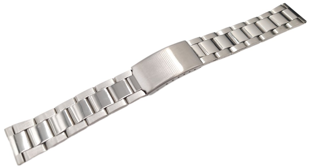 Bransoleta bransoletka do zegarka elegancka 18 mm stal nierdzewna