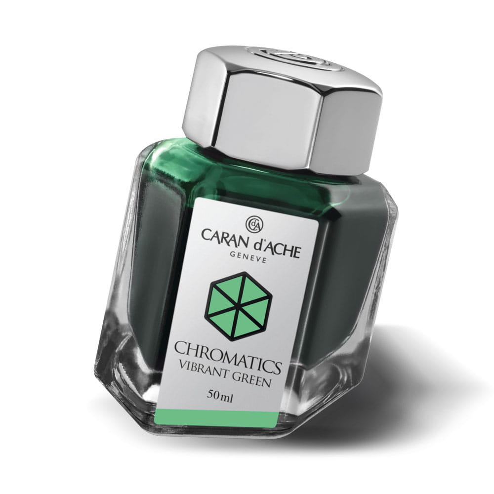 Atrament Caran d'Ache Vibrant Green 50ml