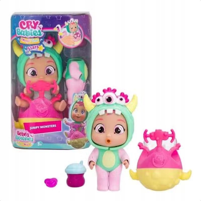 LALKA Cry Babies Magic Tears Jumpy Monsters Stars ZIPPY Kolekcjonerska 3+