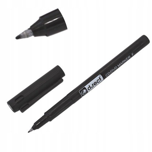 Marker cienkopis pisak pernament do płyt czarny 1 sztuka