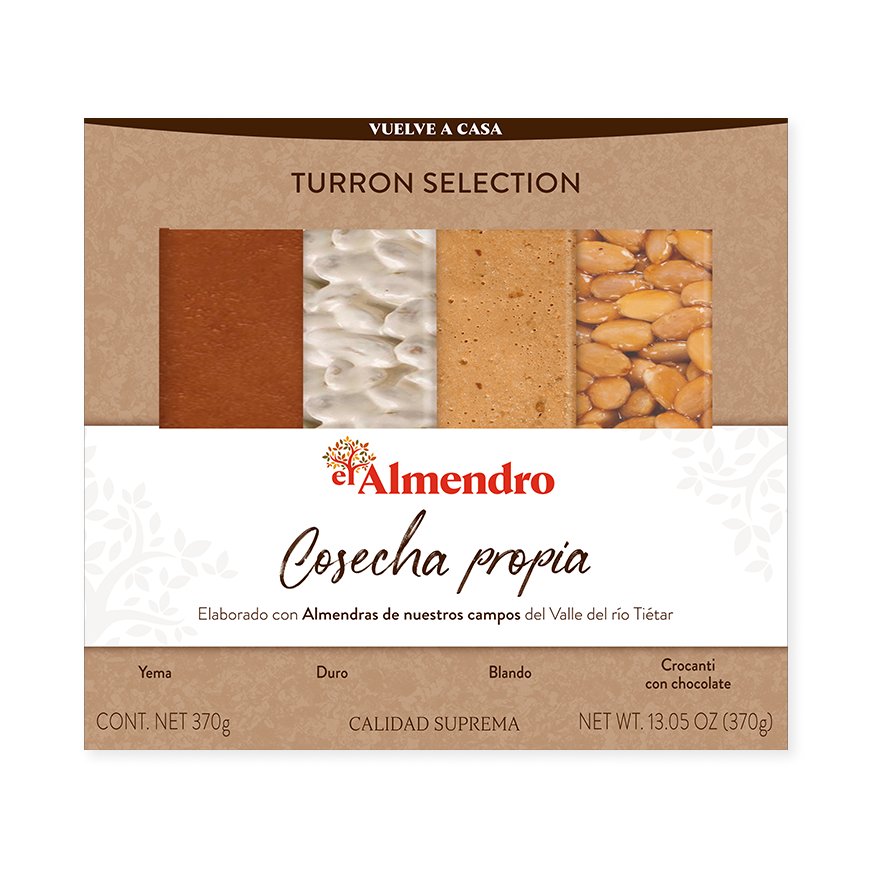 top Turron - Kolekcja 4 Nugatów Migdałowych 370g