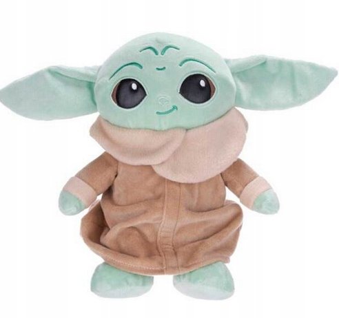 DUŻA MASKOTKA MANDALORIAN STAR WARS BABY YODA GROGU JODA 100% ORYGINALNY