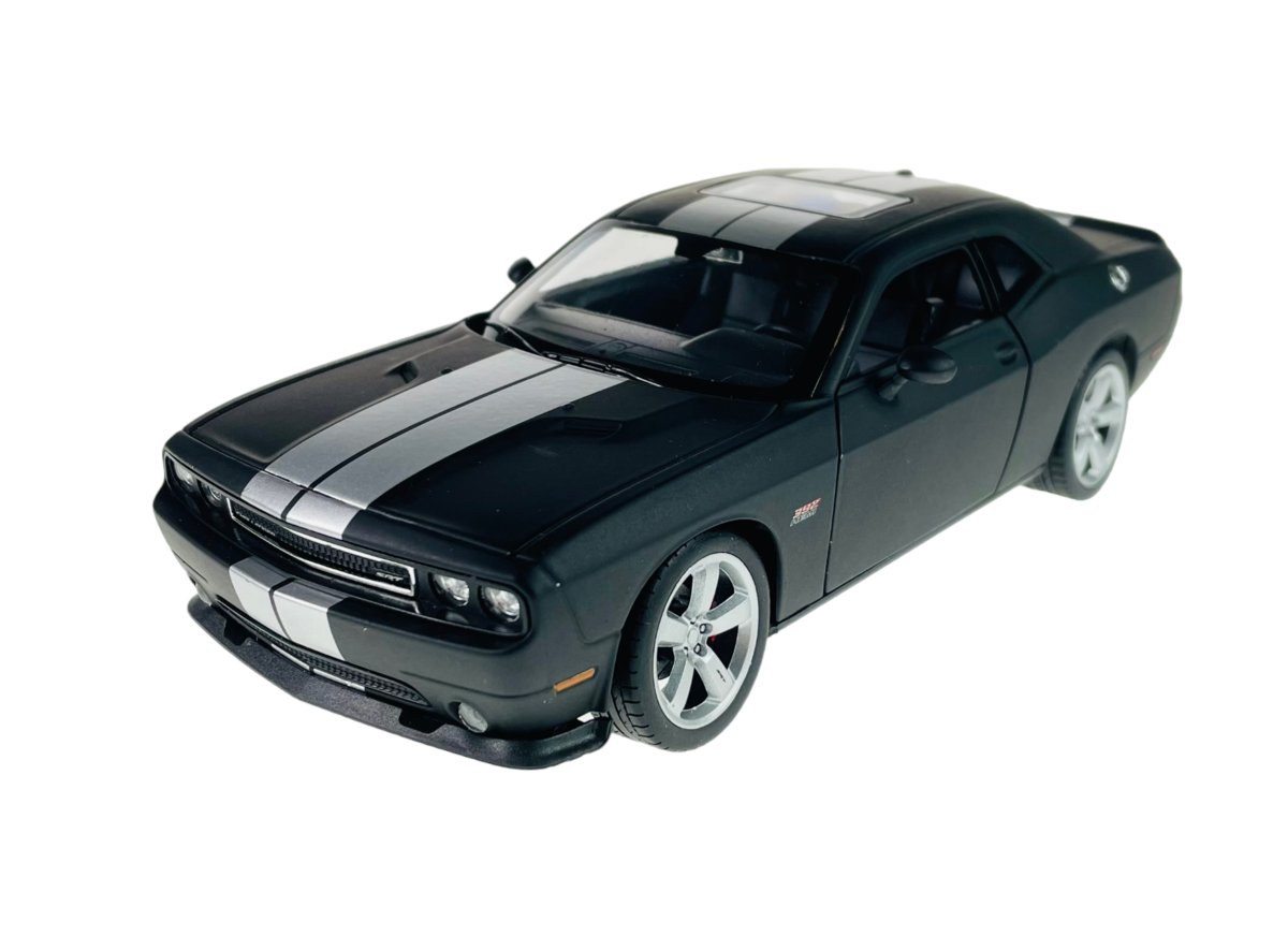 WELLY 2012 DODGE CHALLENGER SRT CZARNY MAT 1:24 24049