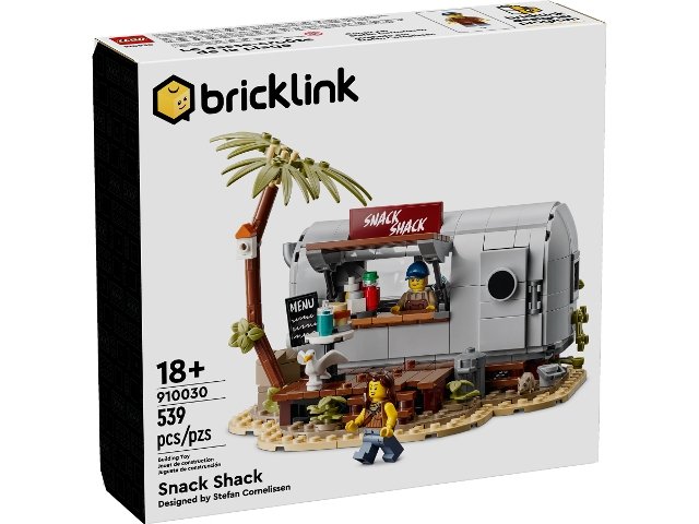 LEGO Bricklink 910030 Budka z przekąskami