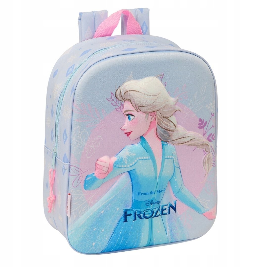 Plecak przedszkolny dla dziewczynki KRAINA LODU FROZEN ELSA 3D DISNEY