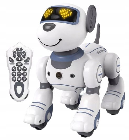 INTERAKTYWNY ROBO PIES ZDALNIE STEROWANY PIESEK ROBI SZTUCZKI TAŃCZY
