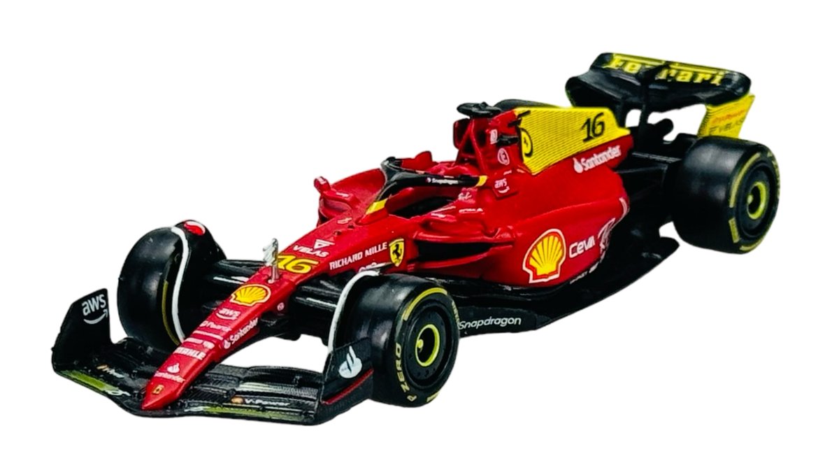 BBURAGO 2022 FERRARI RACING F1-75 #16 CHARLES LECLERC GP ITALII 36832 1:43