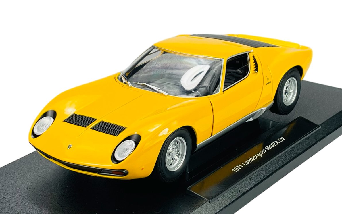 WELLY 1971 LAMBORGHINI MIURA SV ŻÓŁTY 1:18 18017