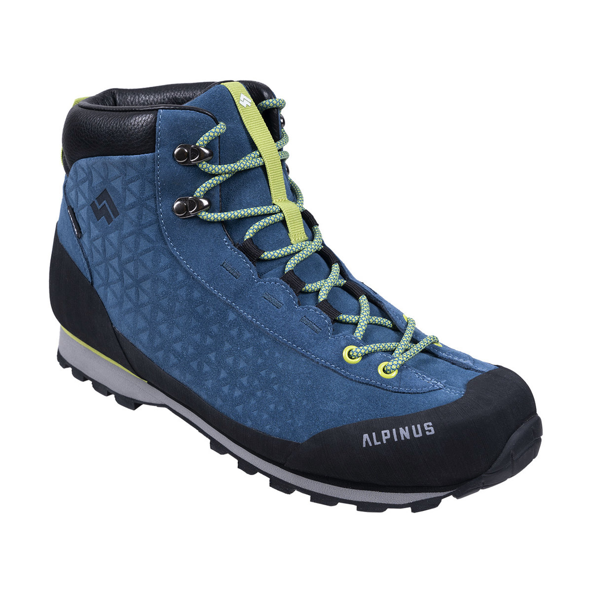 Buty trekkingowe męskie Alpinus Geres Mid HDTX M niebieskie 45 wysokie, membrana