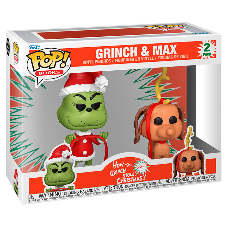 Funko POP set the Grinch 2pack Grinch and Max