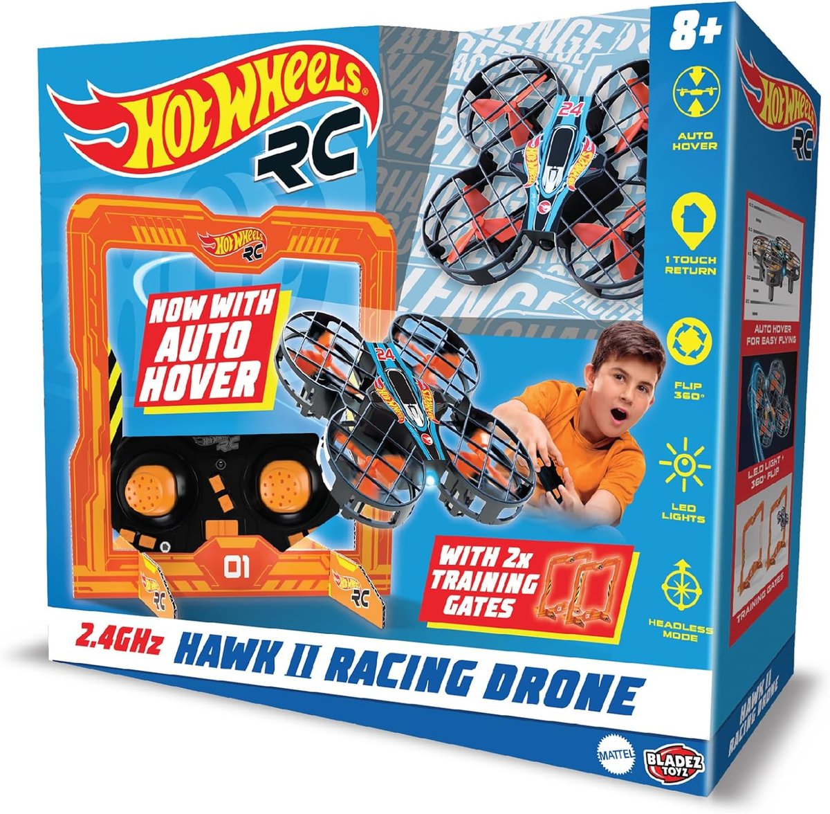 Hot Wheels Dron Hawk RC