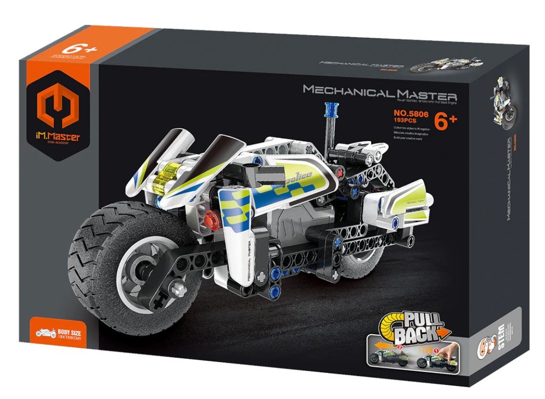 Klocki iM.Master motocykl policja 193 elementy