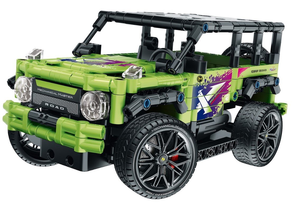 iM.Master Klocki RC auto terenowe lime 484 elementów