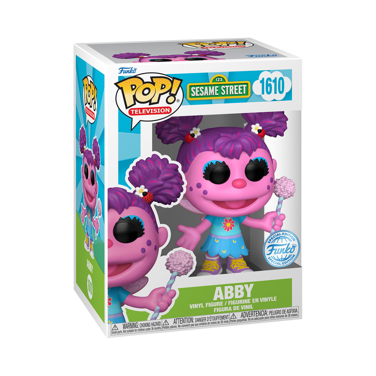 Funko POP! Television, figurka kolekcjonerska, Street Sesame, Abby, 1610