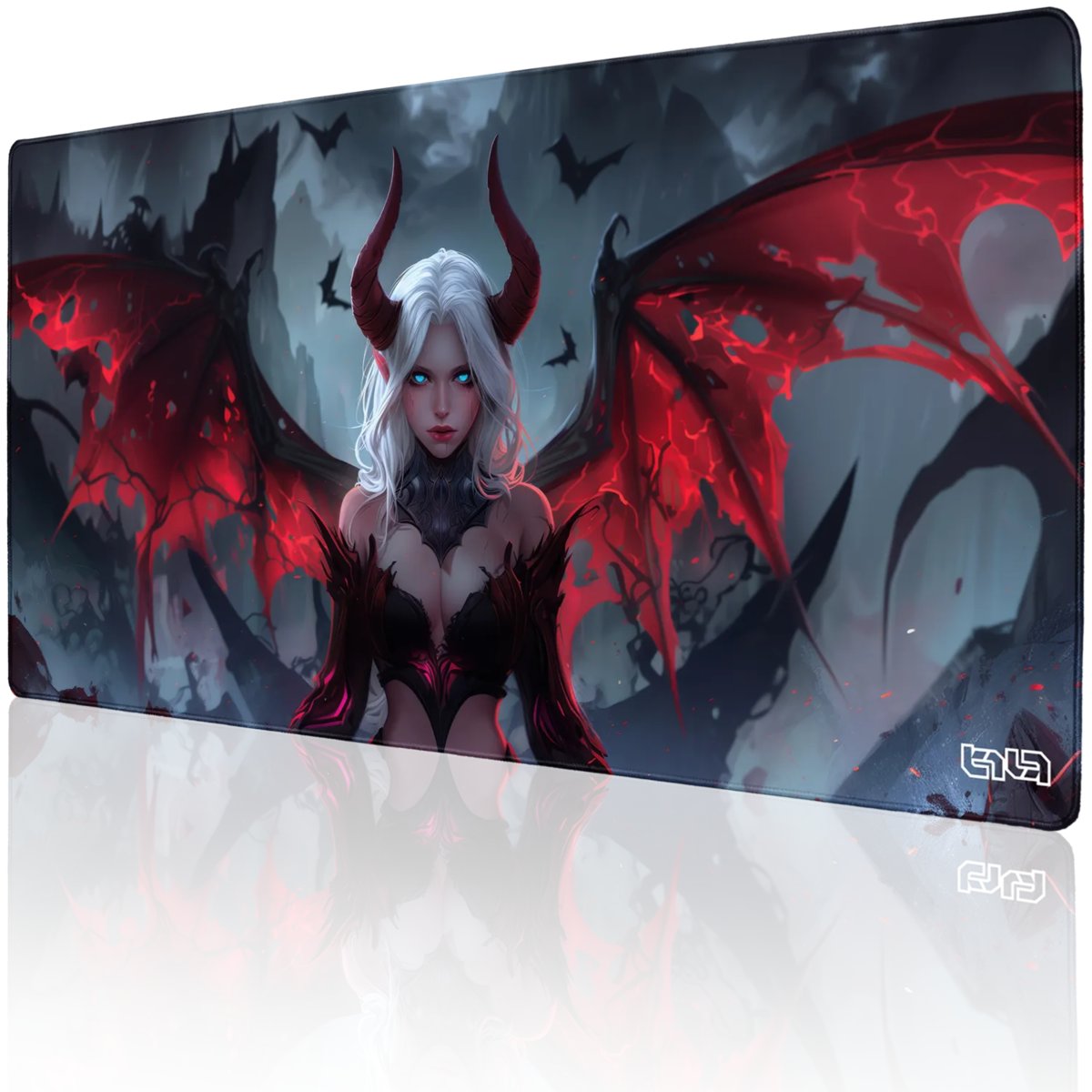 PODKŁADKA GAMINGOWA Nyx The Succubus 100x50 TILT Na biurko Gamingowa