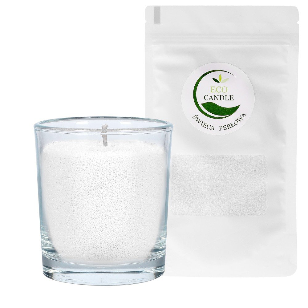 EcoCandle Świeca Perłowa biały 5kg