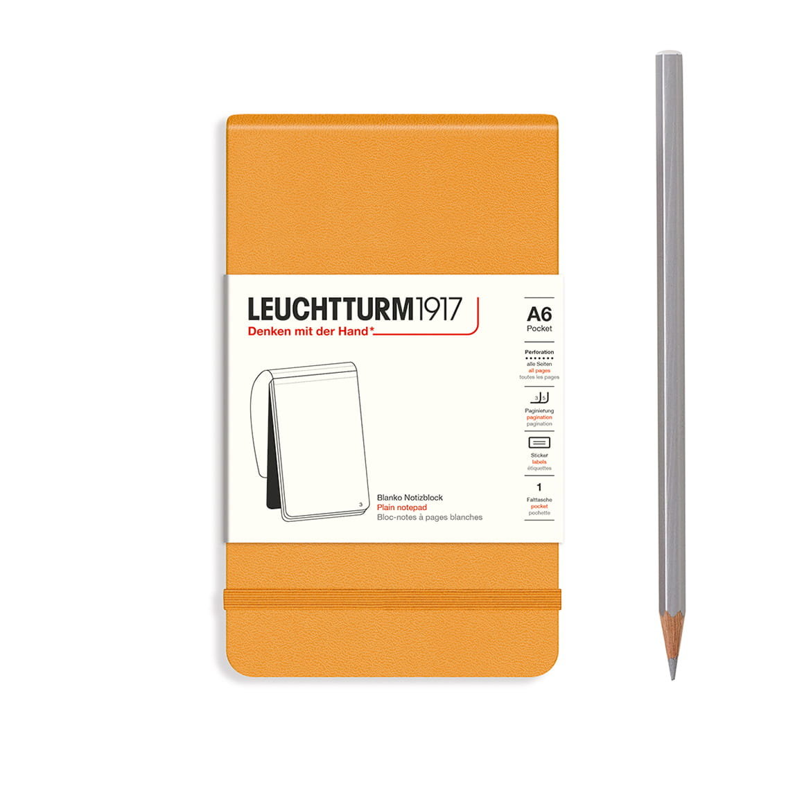 Notatnik Reporterski Leuchtturm1917 Pocket A6 Gładki Rising Sun