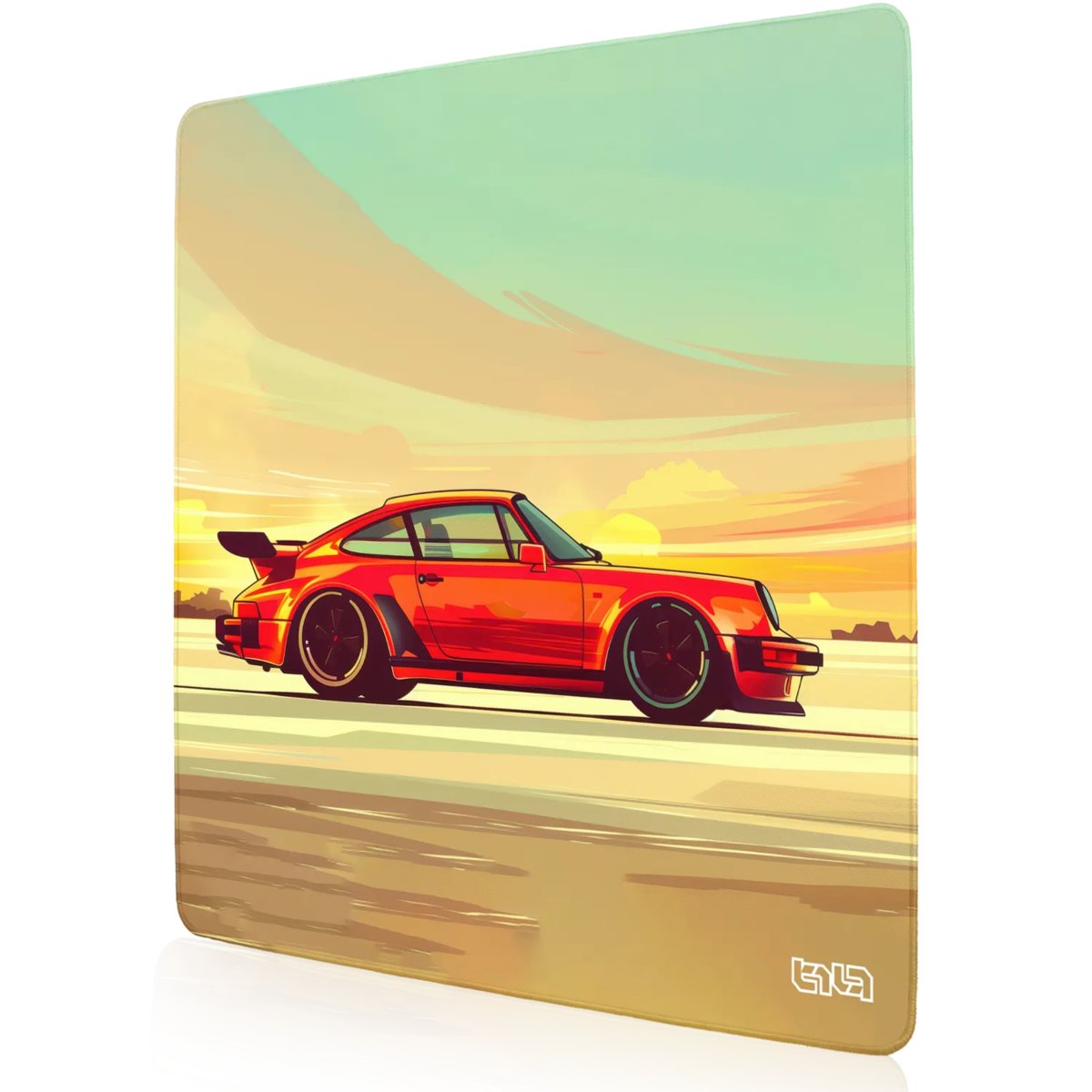 PODKŁADKA POD MYSZ GAMINGOWA Czerwona Szybkość 50x50 TILT XL XXL Gamingowa