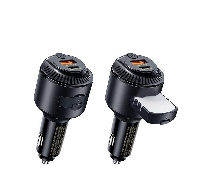 Ładowarka samochodowa REMAX YATOY SERIES WITH SCENT 60W PD QC RCC353 1xUSB +1xUSB-C BLACK