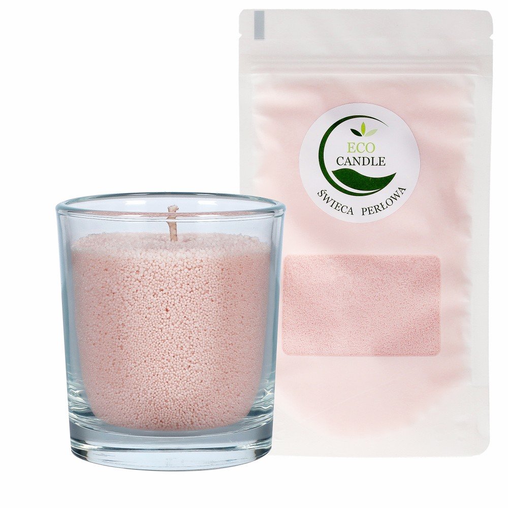 EcoCandle Świeca Perłowa róż 5kg