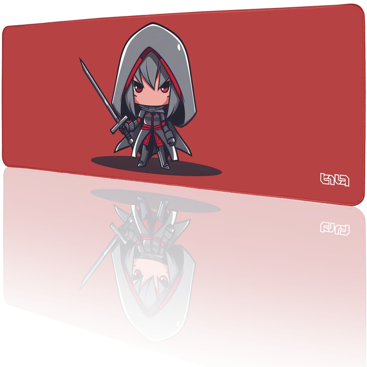PODKŁADKA POD MYSZKĘ XXL Chibi Zabójczyni 80x30 TILT Na biurko