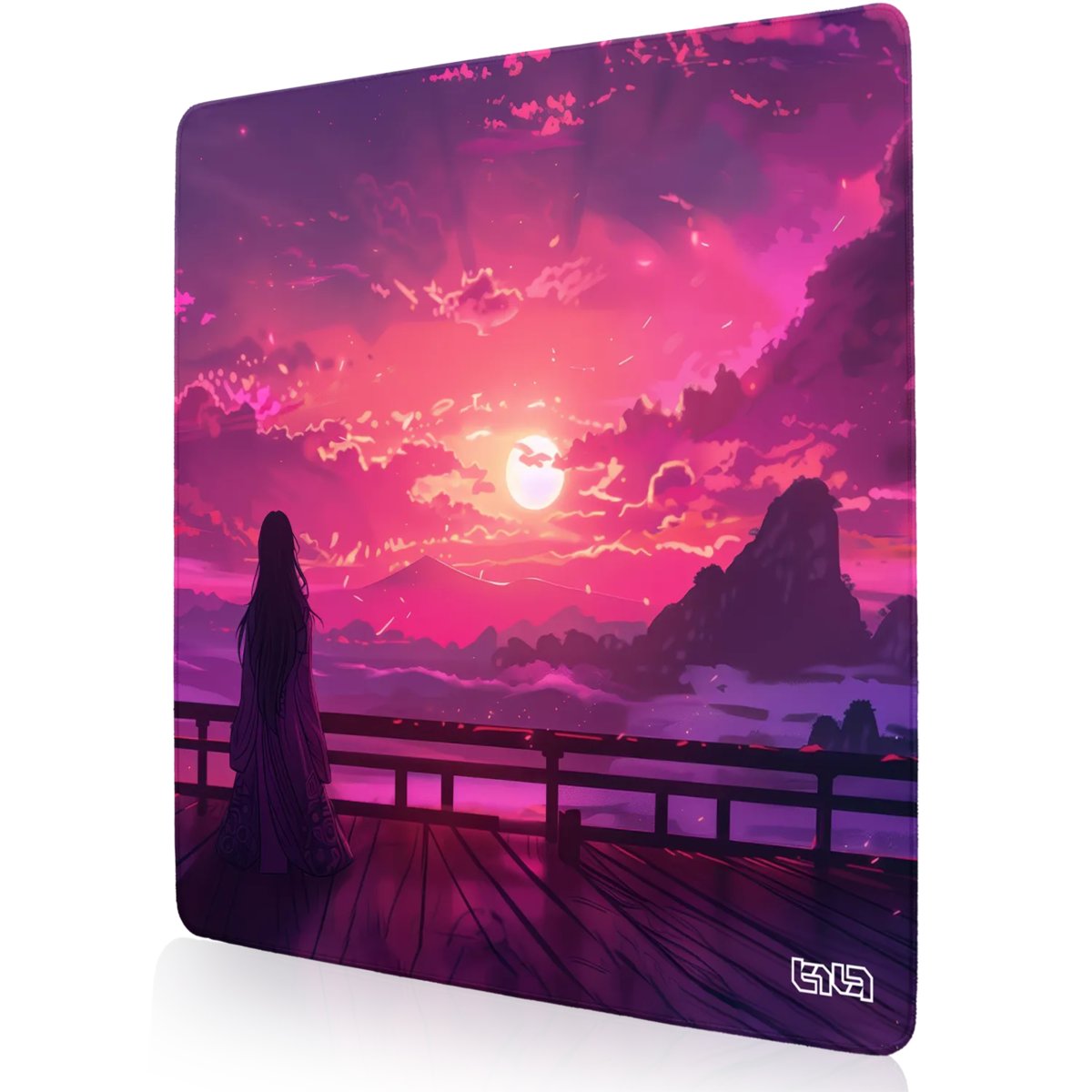 PODKŁADKA GAMINGOWA Eternal Twilight 50x50 TILT Gamingowa Duża Na biurko