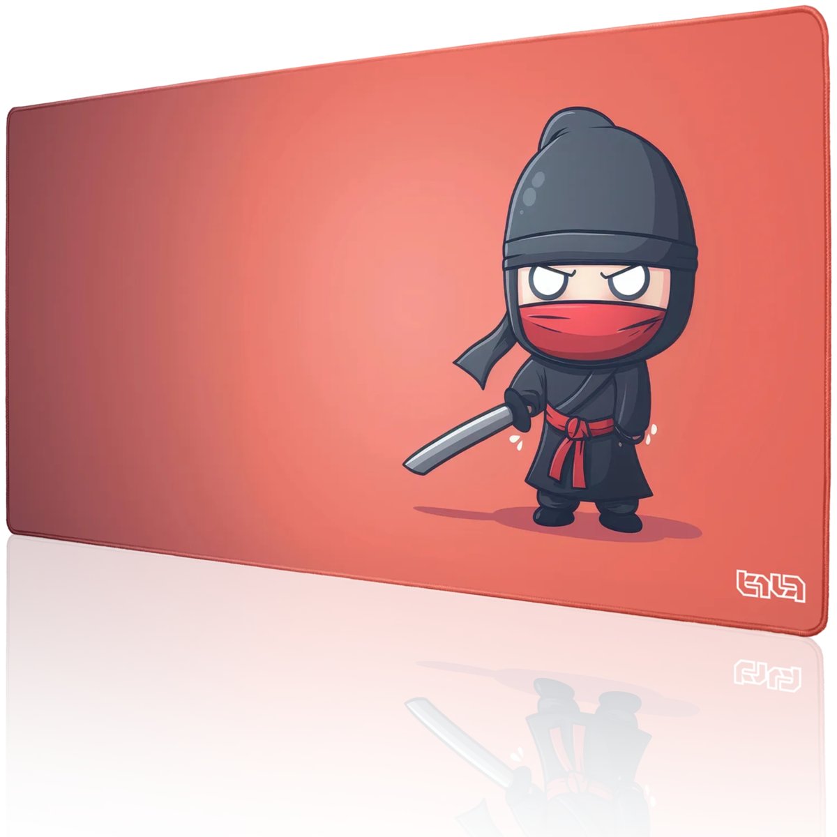 PODKŁADKA POD MYSZ GAMINGOWA Chibi Shinobi 100x50 TILT Wodoodporna Prezent