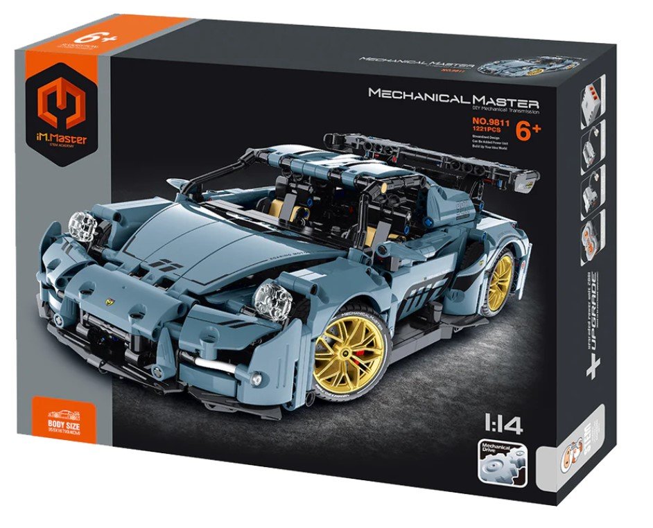 IM.MASTER model 1:14 auto błękit 1221el 9811 41414