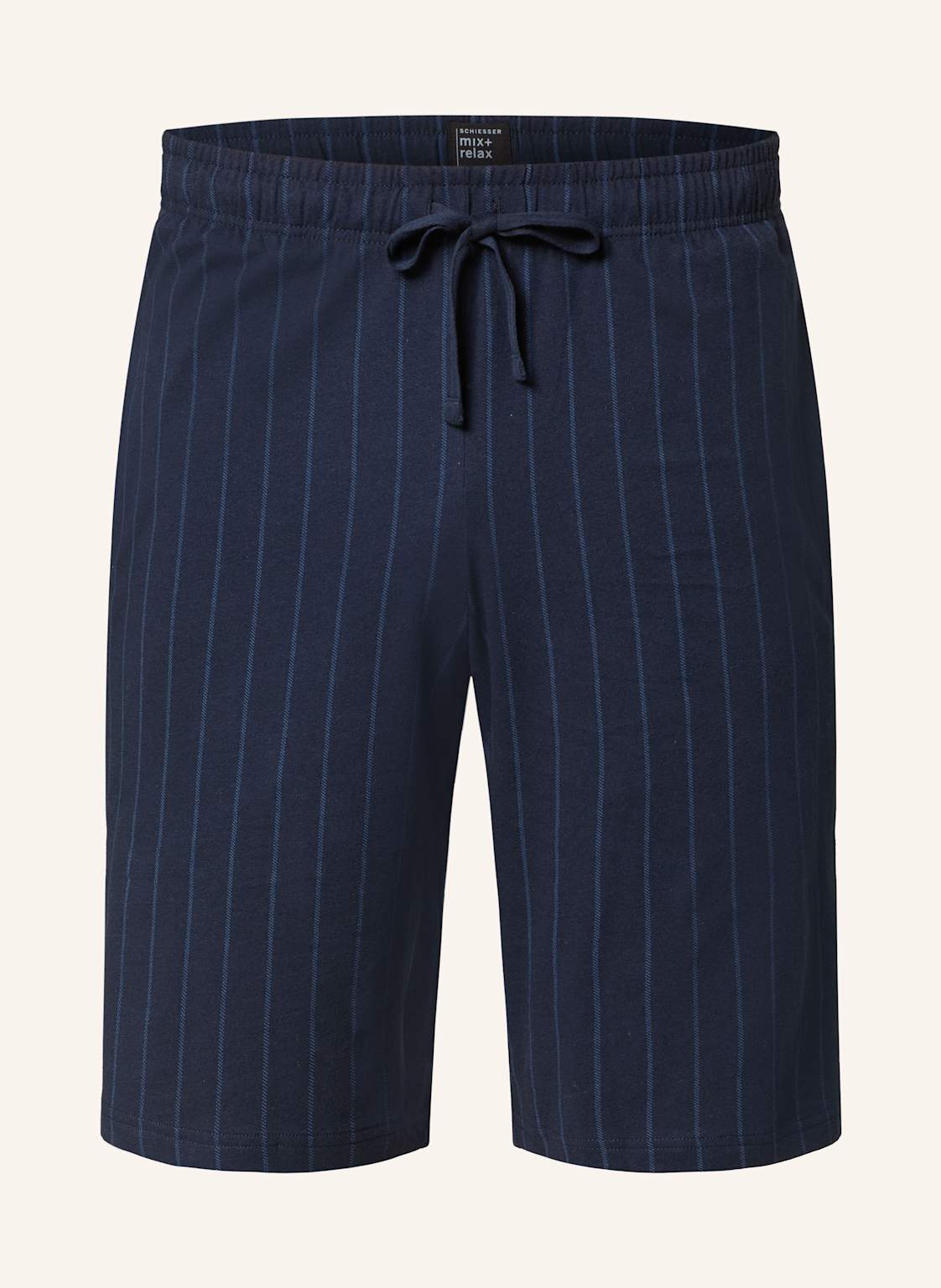 Schiesser Szorty Do Spania Mix+Relax blau