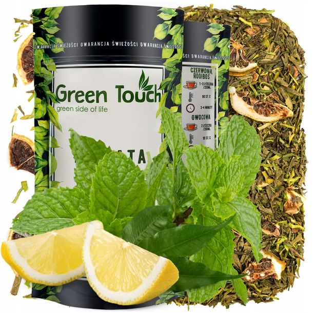 ZIELONA herbata WSPOMNIENIE LATA cytryna limonka