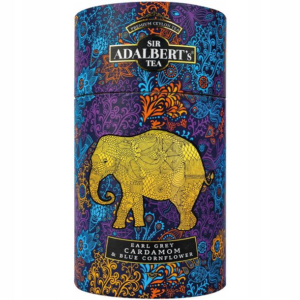 Adalbert'S Tea Earl Grey Cardamom Blue Cornflower 100g herbata liściasta