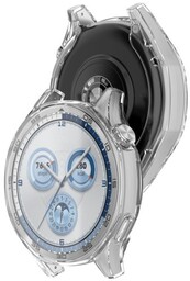 Bizon Etui z osłoną ekranu Case Watch Felipe do Huawei Watch GT 5 46 mm, przeźroczyste