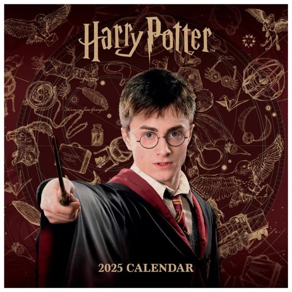 Harry Potter kalendarz ścienny 2025