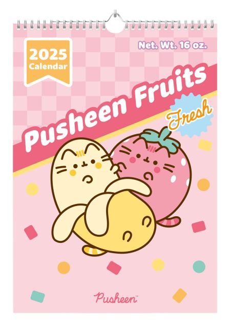 Pusheen kalendarz A3 ścienny 2025