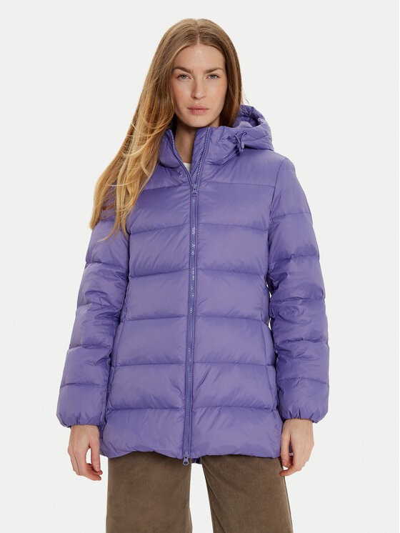 United Colors Of Benetton Kurtka puchowa 2NIWDN06X Niebieski Regular Fit