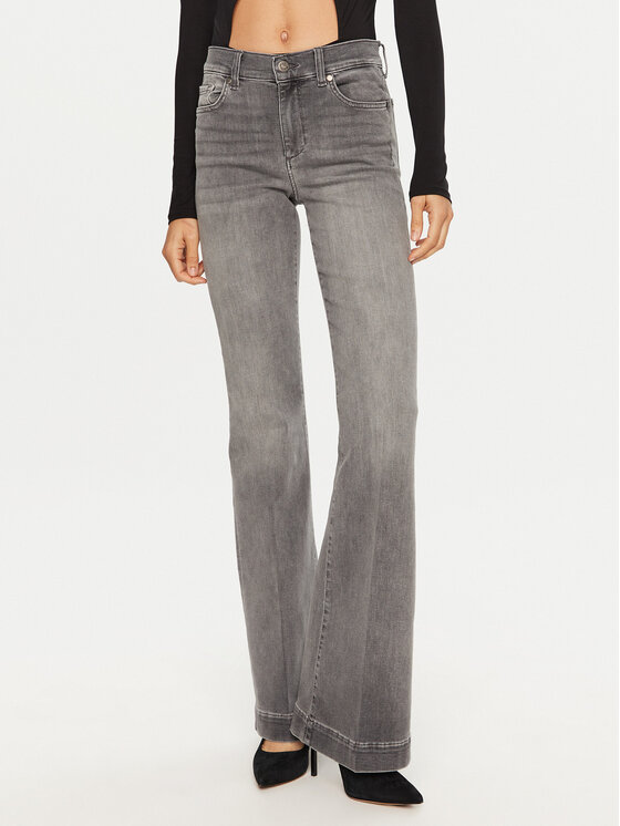 Liu Jo Jeansy UF4061 DS615 Szary Regular Fit