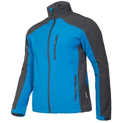 LAHTI PRO KURTKA SOFT-SHELL NIEBIESKO-SZARA 3XL